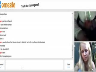 Omegle 35 (Blond outside with big tits and big ass)