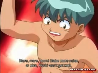 Pagkaalipin hentai cutie makakakuha ng whipped at mahirap poked