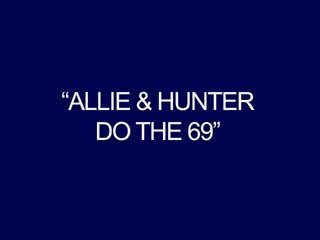 Allie & predatore fare il 69