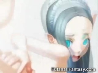 3D Teen Futanari Maids