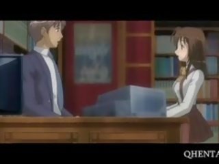 Hentai gaja é uma merda professors caralho em biblioteca