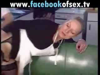 Mature woman fisted