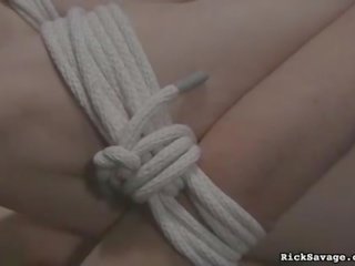 Girl agrees to be tied up