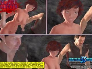 3D Comic: Blade Maidens. Episodes 1-3