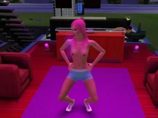 Sims 3 toples dansand