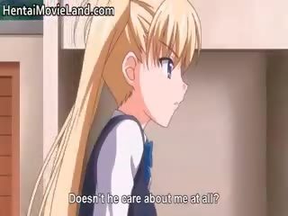 Nasty Horny Blonde Big Boobed Anime Babe Part5