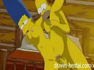 Simpsons hentai - cabin ng pag-ibig