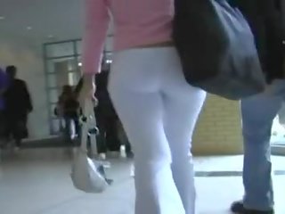 Culo in bianco pantaloni
