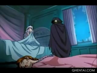 Mainit hentai prinsesa trapped sa a cell makakakuha ng fucked mahirap