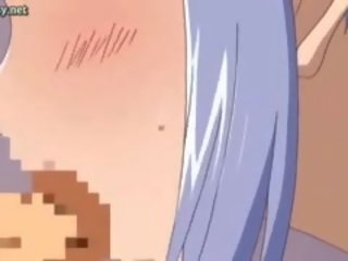 Giant Boobed Anime Getting A Monster Cock