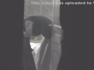 Hidden spycam cam in shower dressing