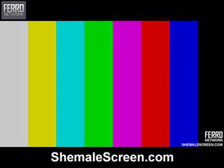 Hot Shemale Screen Movie Starring Milena, Agata, Tony