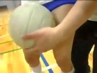 Japanska volleyball träning video-