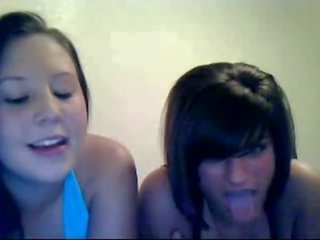 Teen Lesbian Friends On Webcam 1