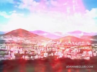 Vzrušený anime vysokoškoláčky snívanie na príťažlivé sex na školské
