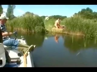 Fisherman Sees Young Couple Having Sex