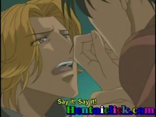 Handsome Anime Gay Man Deep Fucked And Cummed