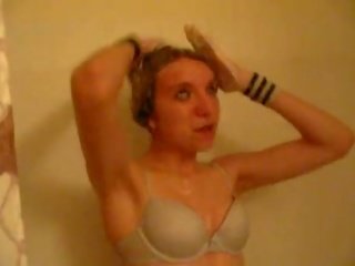 Cam Girl Plays During Sex Chat In The Shower