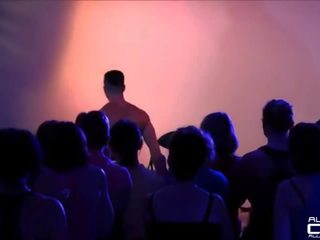 French Amateur Girls Groped By Male Stripper Onstage