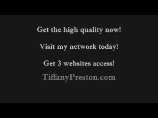 Tiffany preston primeiro engolida em tiffanypreston.com vídeo