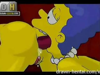 Simpsons porno - trójkąt