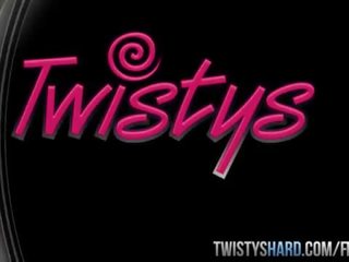 Twistys Hard - Ashley Adams gets cum all over her tits