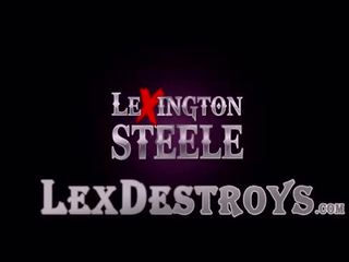 סקסי שחרחורת miya אבן מקבל הָרוּס על ידי lexington steeles bbc