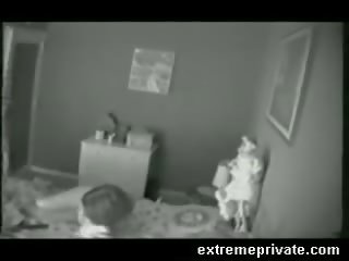 Spy cam caught morning masturbation my mom Video