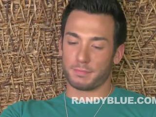 JorDan Santelli Returns To RAndy Blue Sporting A More Manly Look With A Sexy Jock Build, Rock Hard Chest, ChiSeled Abs And Some Hot Sex Toy Actionion.