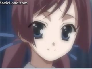 Innocent Little Anime Brunette Babe Part1