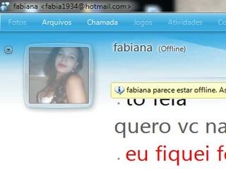 Fabiana ou fabia do bairro de pituaçu salvador bahia na webcam msn safadona