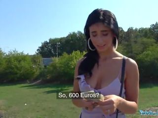 Public Agent grand busty Romanian beauty fucked to orgasm for cash