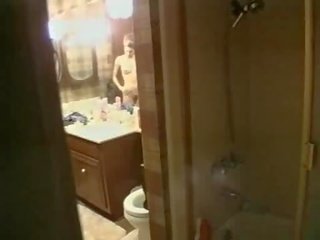 Voyeur in Bathroom